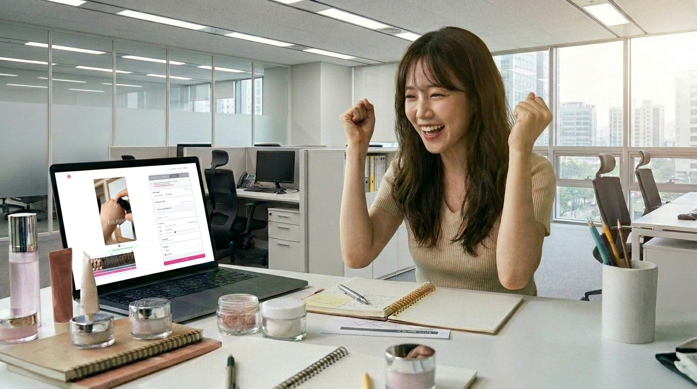 뷰티 UGC 광고 제작 비용 1/10로 줄이는 방법! 뷰티 AI UGC 생성 솔루션 '뷰티폼' 완벽 정리